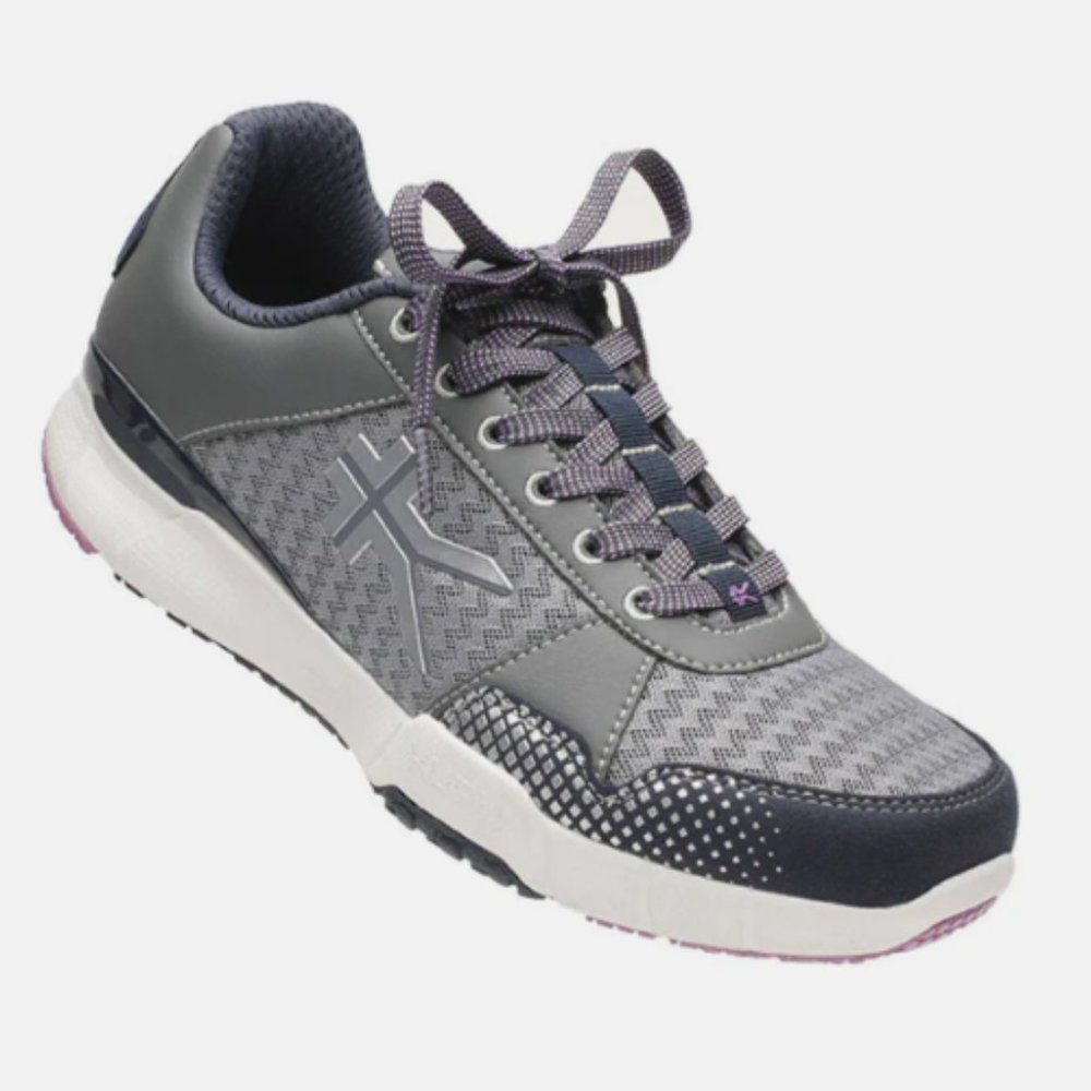 Kuru Quantum Gray Pewter Night Sky Lavender Women's Sneaker Sz 8 - Picture 1 of 11